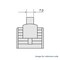 FAD 650w 120v R7s Double Ended Halogen Bulb - 54574 Replacement Lamp